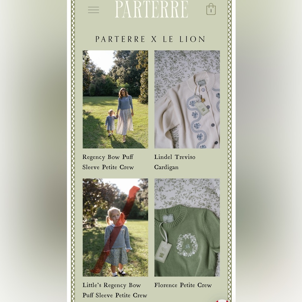 ISO Parterre x Le Lion Sweaters!